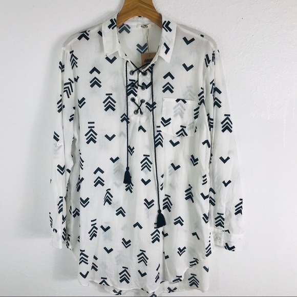 NWT MudoFTS64 arrow roll up shirt with tussle - Picture 8 of 8